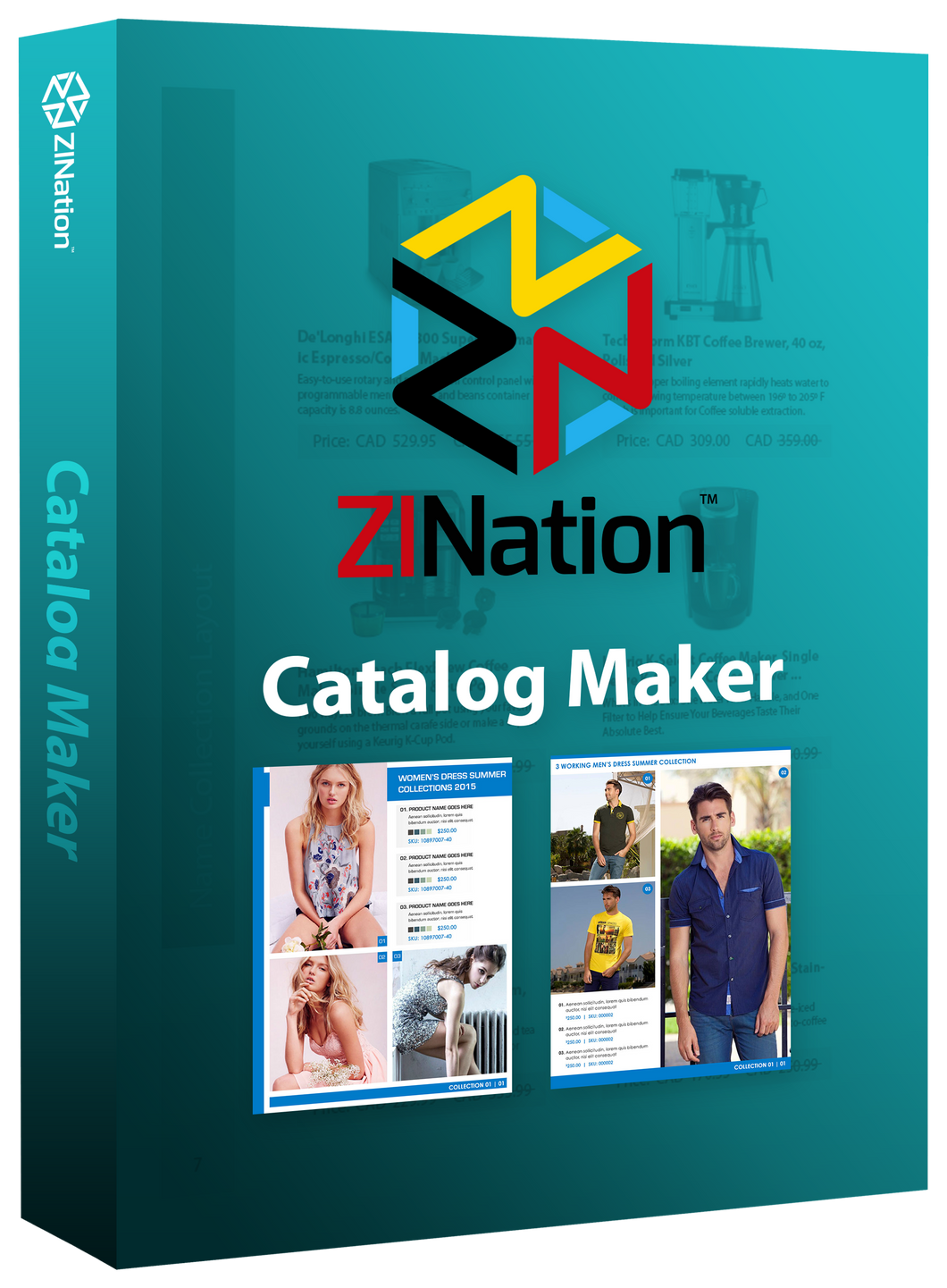 Best Catalog Maker Software for Shopify - Create professional graphic design e-catalog software with templates and elements, PDF Product Catalog, e-Flyers, Lookbook, e-magazine, wholesale linesheet shoppable print friendly